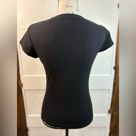 Zette San Francisco Graphic Tee L Black Stretch Cotton Blend T-Shirt Unisex - Picture 2 of 7